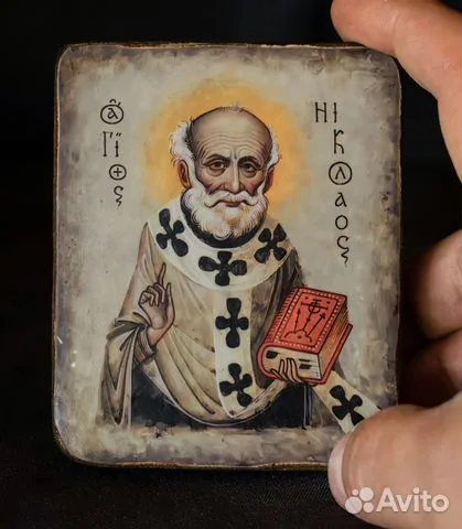 На память: Иконка Св. Николая. Дорожная