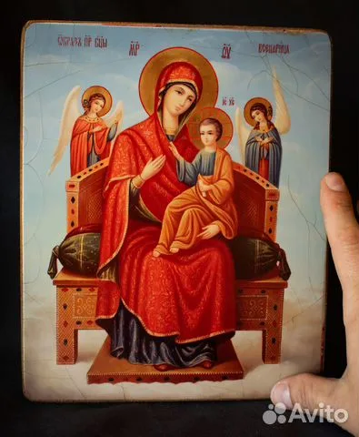 Подарочная икона Богоматери "Всецарица"