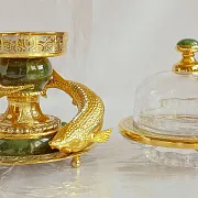 Икорница "Морская". Златоуст — красивый подарок — фотография 4
