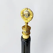 На память: Пробка для бутылки "Герб СССР" — фотография 2
