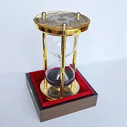 Песочные часы «Черный песок». Златоуст — необычный подарок — фотография 2