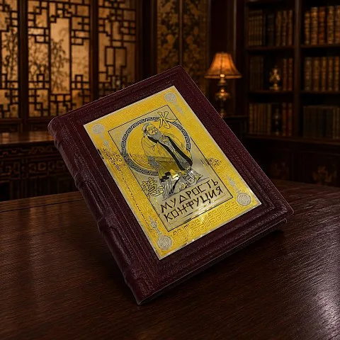 Мудрость Конфуция — книга для руководителя — красивый подарок