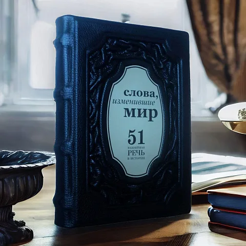 Слова, изменившие мир. 51 важнейшая речь в истории — книга — оригинальный подарок
