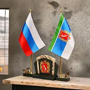 Подарочная каменная композиция «Герб» — фотография 1