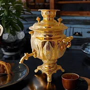 Расписной самовар. Златоуст — необычный подарок — фотография 1