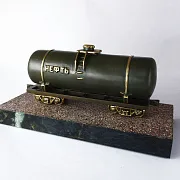 Бронзовая фигурка «Цистерна» — необычный подарок — фотография 2