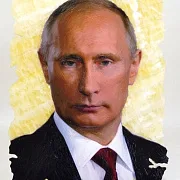 Картина «В.В. Путин» с фотопечатью на ониксе — необычный подарок — фотография 2