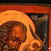 На память: Икона деревянная "Иоанн Богослов" — фотография 7