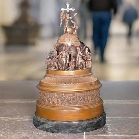 Ручная работа: Бронзовая миниатюра «1000-летие Руси»