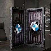Нарды под стеклом «BMW» — необычный подарок — фотография 2