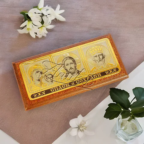 Триптих на дереве. Златоуст — оригинальный подарок