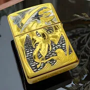 Подарочная зажигалка Zippo с гравировкой "Дракон" — фотография 1