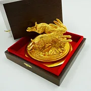 Подарочная композиция «Зайцы» из бронзы — Златоуст — фотография 3