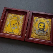 На память: Складень "Православный". Златоуст — фотография 5