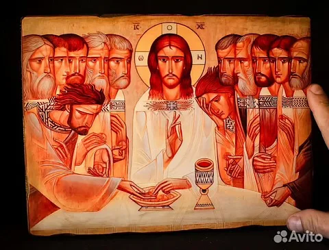 Икона современного письма "Тайная Вечеря" — необычный подарок