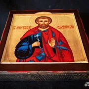 Икона " Святой Феодот (Богдан) Адрианопольский" — красивый подарок — фотография 3