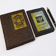 Набор «Ежедневник, паспорт, ручка Parker» — красивый подарок — фотография 3