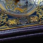 Русская охота — книга в коже — необычный подарок — фотография 5