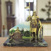Композиция «Русь изначальная» (Витязь) из бронзы — оригинальный подарок — фотография 1