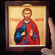 Икона " Святой Феодот (Богдан) Адрианопольский" — красивый подарок — фотография 1