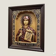 Икона резная Святая Наталья (Наталия) — необычный подарок — фотография 3