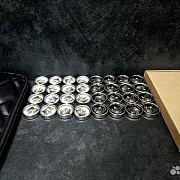 Комплект стальных фишек для нард «Золотая корона» в подарок — фотография 10