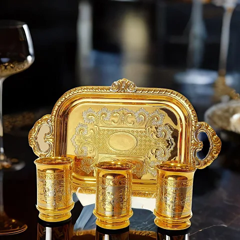 Водочный набор "Трио". Златоуст — красивый подарок