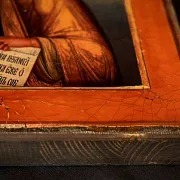 Икона "Святой Сергий Радонежский". Ручная работа — оригинальный подарок — фотография 6