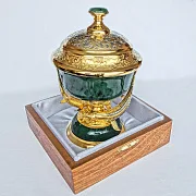 Подарочная икорница "Нефритовая чаша" — фотография 5