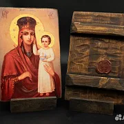 На память: Венчальная пара. Богоматерь и Спас Вседержитель+по — фотография 2