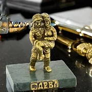 Бронзовая статуэтка «Знак зодиака Дева» в подарок — фотография 1