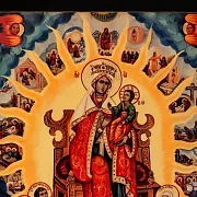 Редкая икона Богородицы "Звезда Пресветлая" Балахн — оригинальный подарок — фотография 7
