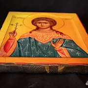 На память: Деревянная Икона "Священномученица Надежда" — фотография 3