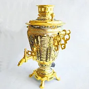 Чайный набор с самоваром. Златоуст — необычный подарок — фотография 7