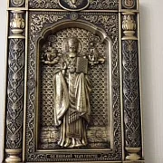 Икона Святой Николай Чудотворец — оригинальный подарок — фотография 9