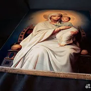 Подарочная деревянная икона Божией матери "Кипрская" — фотография 5