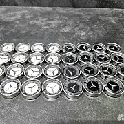 Стальные фишки для нард «Mercedes» в подарок — фотография 7