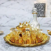Водочный набор с икорницей. Златоуст — оригинальный подарок — фотография 1